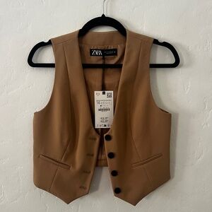NWT Zara cropped vest